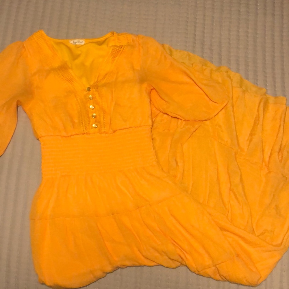 Kings Road, Tiered Maxi Dress, Size Small